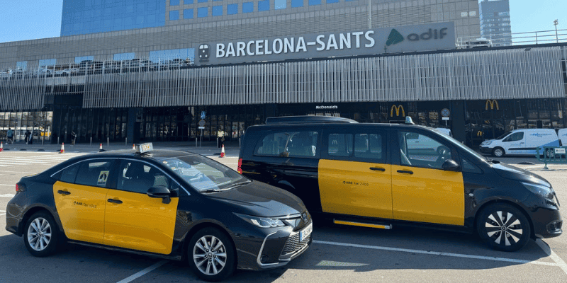 taxi barcelona 5 plazas